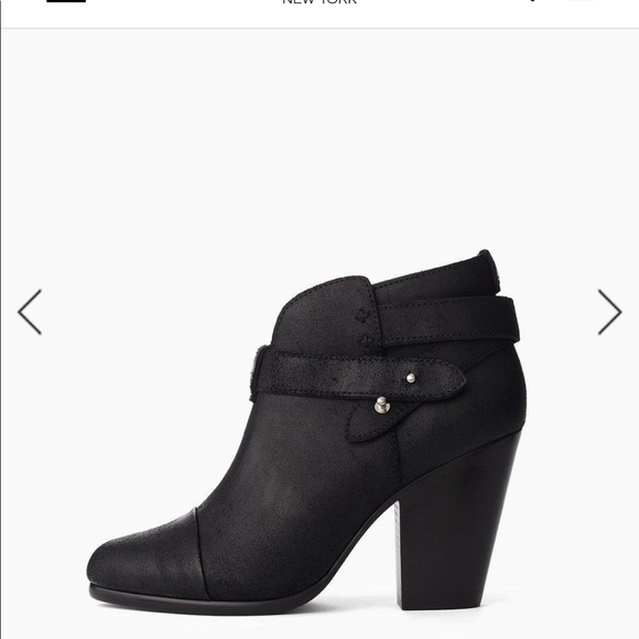 Authentic Rag and Bone Harrow Booties in Black - Picture 6 of 6